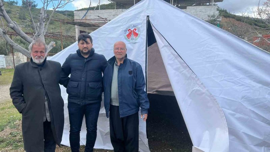 Döşemealtı Belediyesi Gaziantep’e Çadır Kent Kuruyor