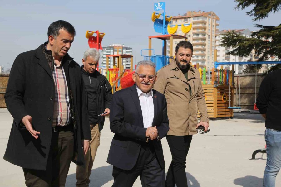 Başkan Büyükkılıç, Çocuk Kütüphanesi Ve Müzik Okulu Projesi’ni İnceledi