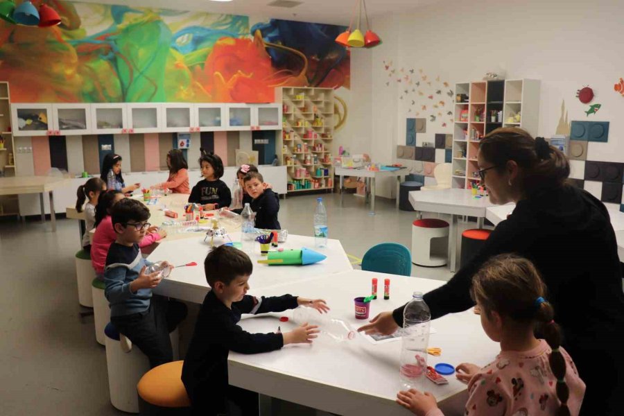 Büyükşehir İle Çocuklar "bilim" Dolu Hafta Sonu Geçirdi