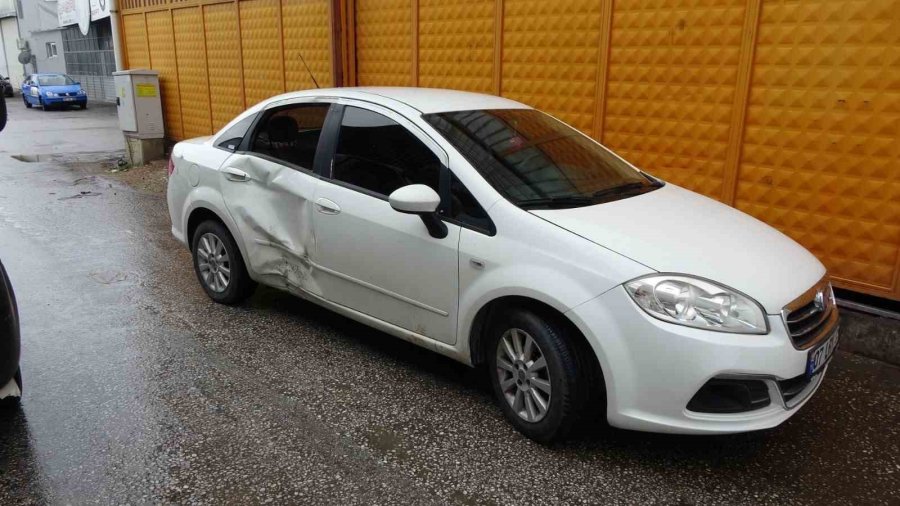 Ehliyetsiz Ve Kasksız Sürücü Ölümden Döndü