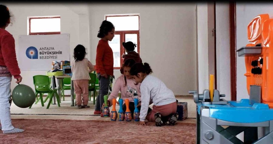 Antalya Büyükşehir Belediyesi İslahiye’de Kreş Açtı