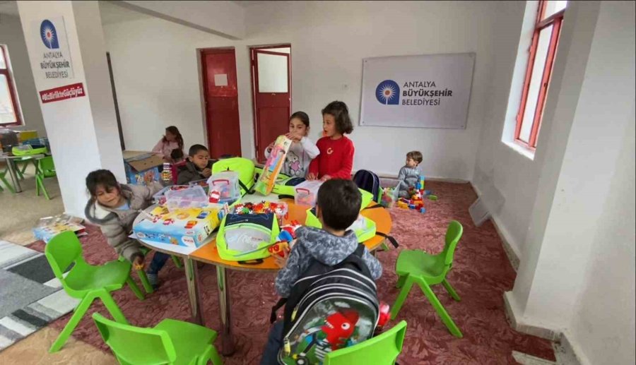 Antalya Büyükşehir Belediyesi İslahiye’de Kreş Açtı