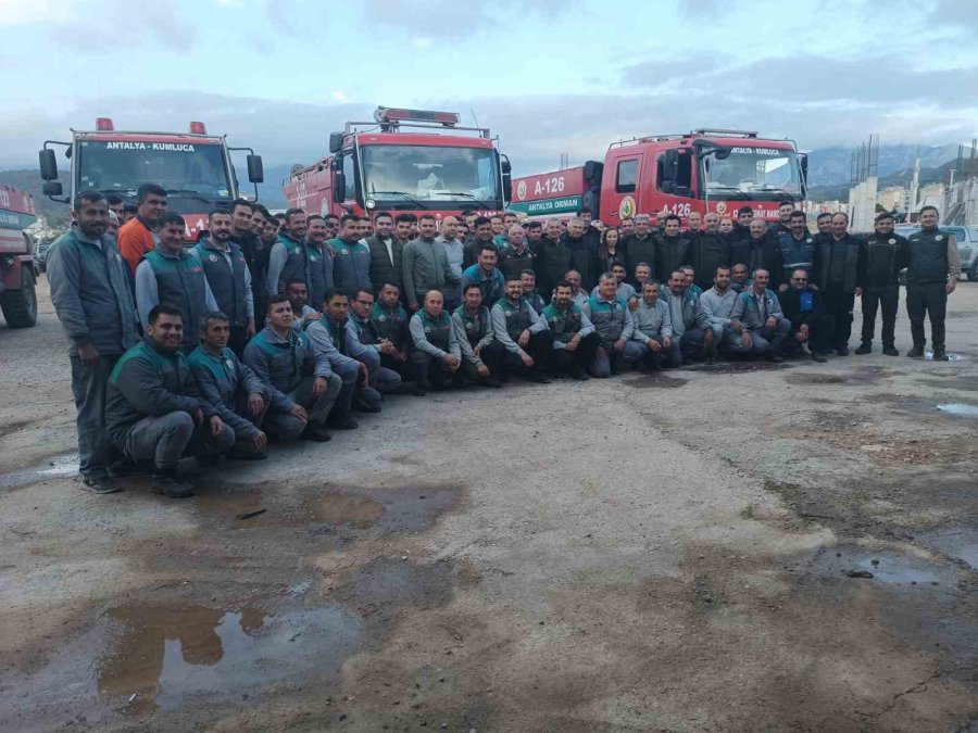 Yangın Ekibine İşbaşı Eğitimi Verildi