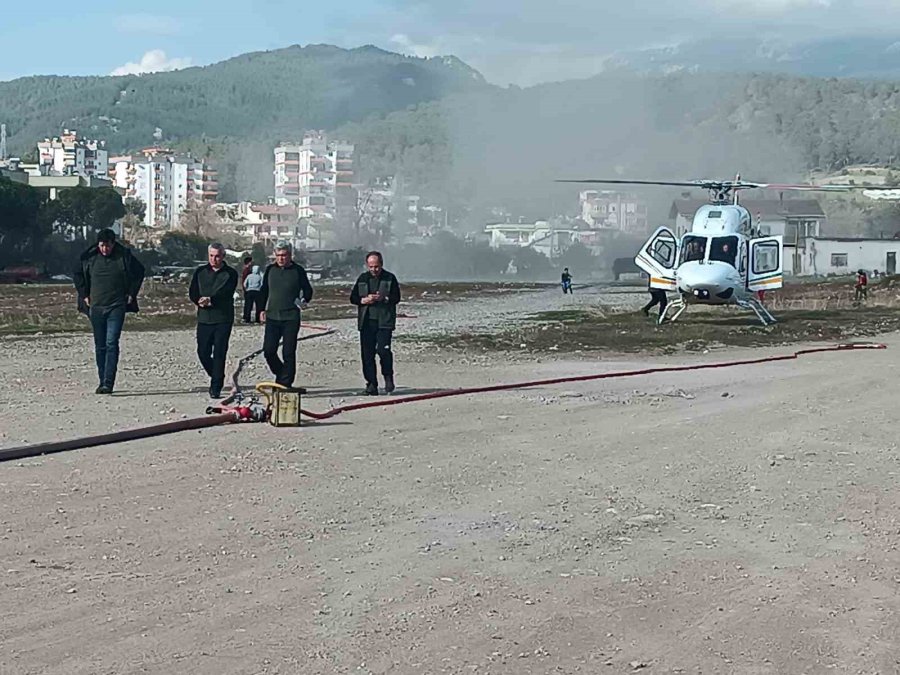 Yangın Ekibine İşbaşı Eğitimi Verildi