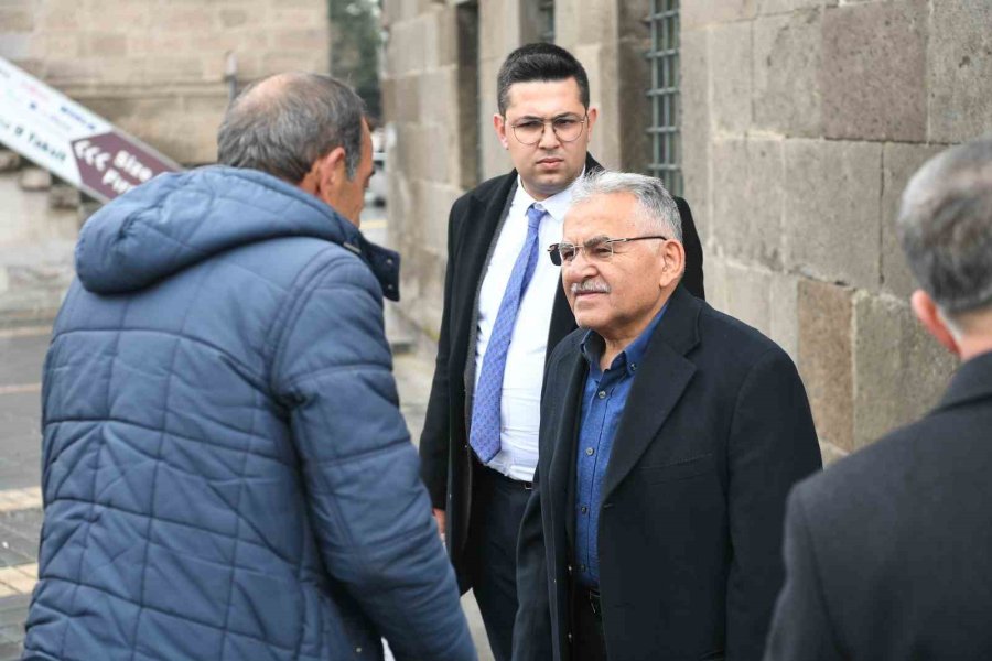 Başkan Büyükkılıç’tan Kızılay Ok Burcuna Ziyaret