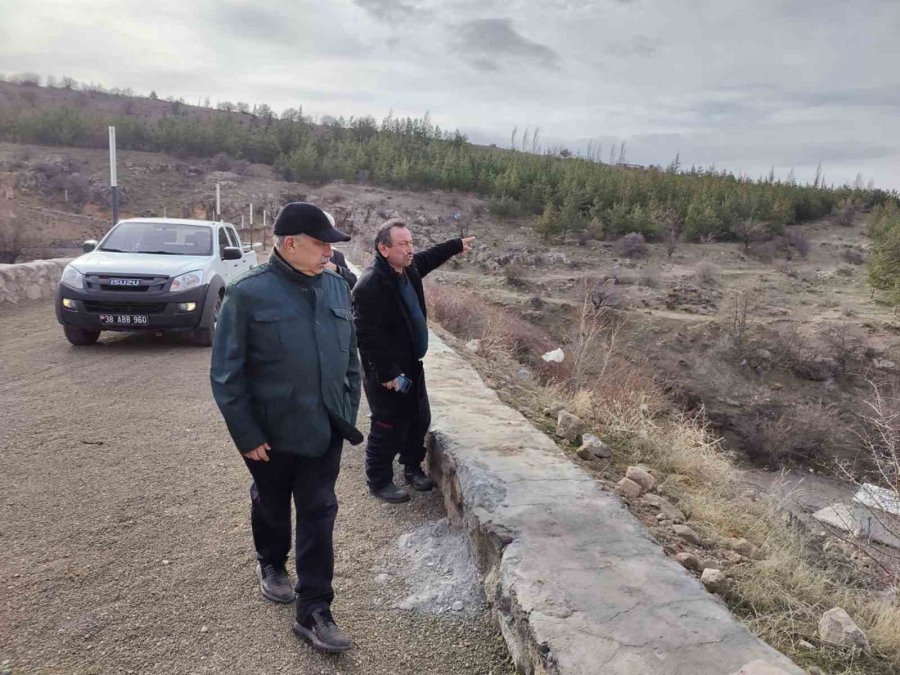 Talas’ta Sulama Kanalları Yaza Hazırlanıyor