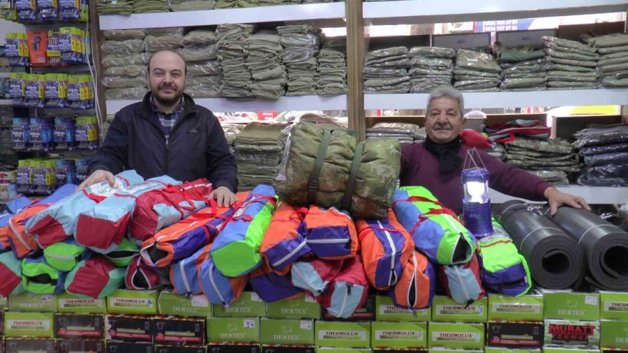 Deprem Korkusu Çadıra Talebi Arttırdı