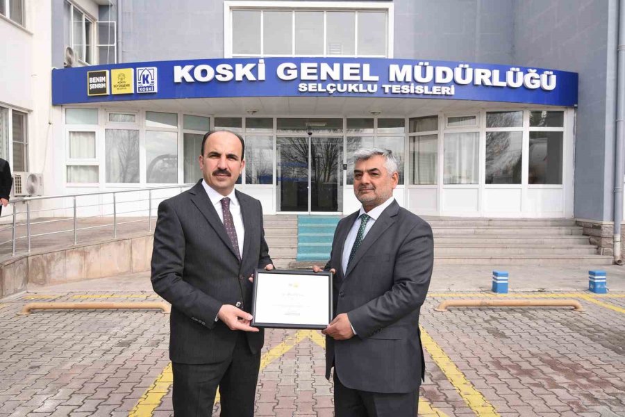 Başkan Altay Hatay’da Görev Yapan Personele Teşekkür Belgesi Takdim Etti