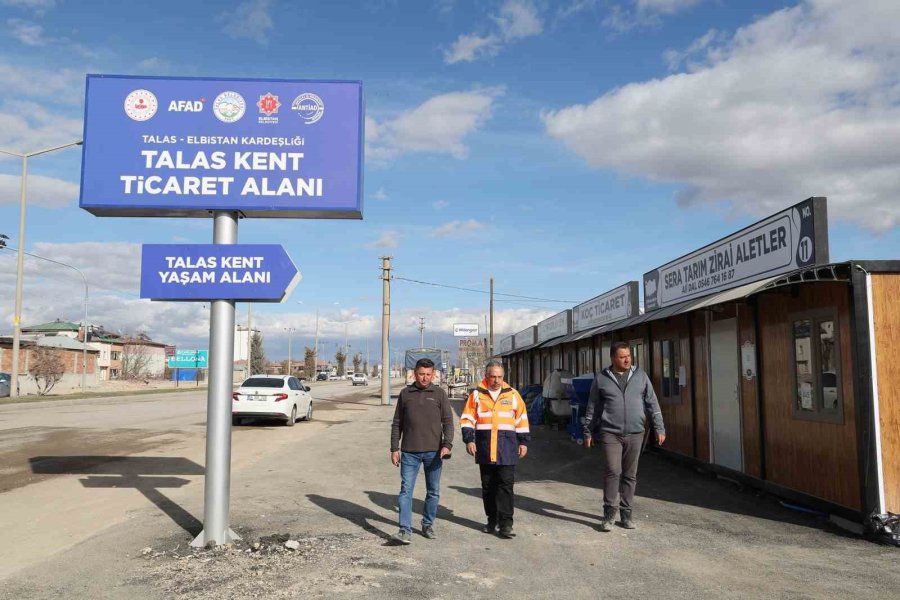 Elbistan Talas Kent’te Anahtarlar Teslim Ediliyor