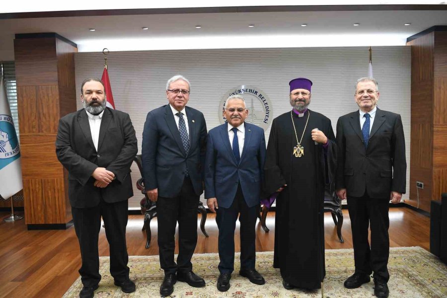 Patrik Sahak Iı’den Başkan Büyükkılıç’a Ziyaret