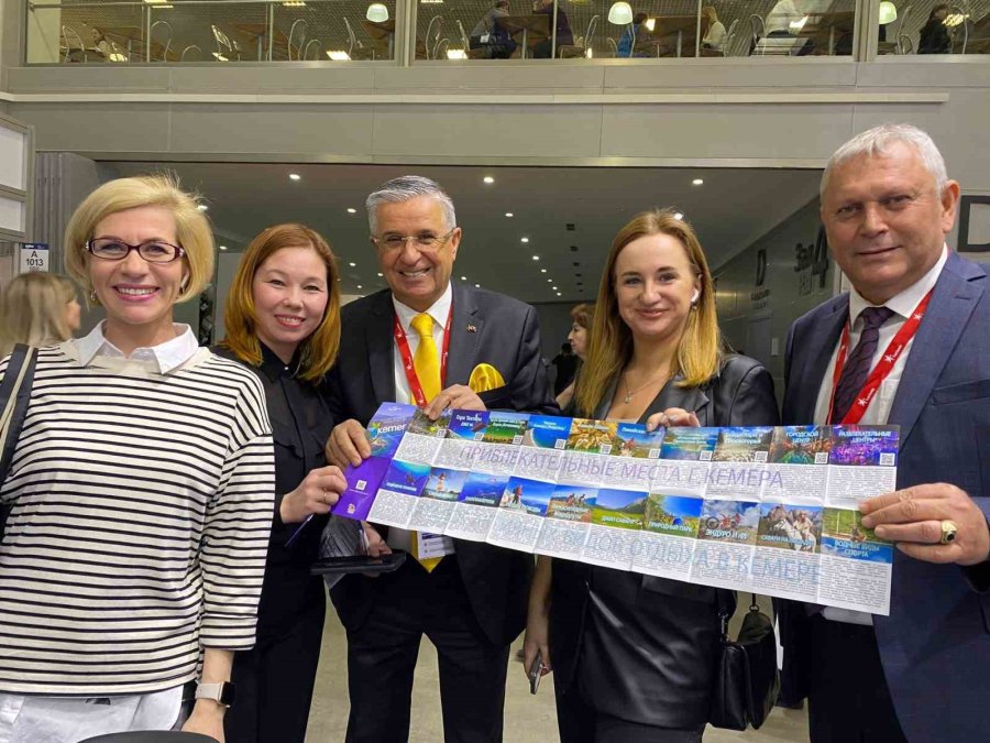 Mıtt Moskova Turizm Fuarı’nda Kemer İlgisi