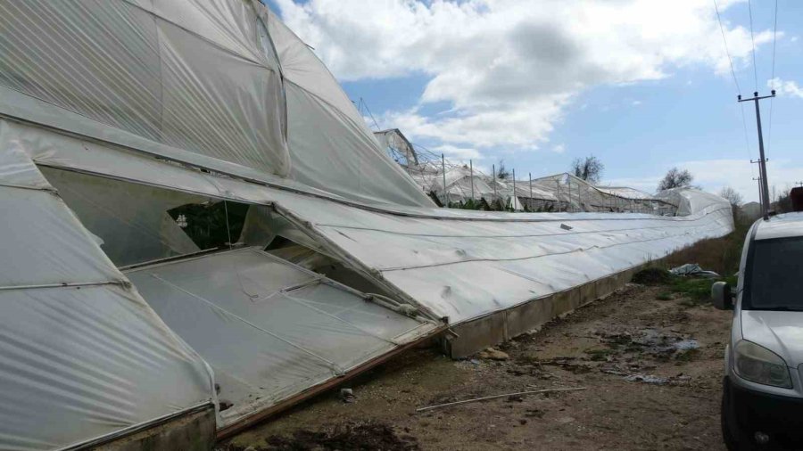Hortum Muz Serasını Vurdu, 5 Dönümlük Alan Savaş Meydanını Aratmadı