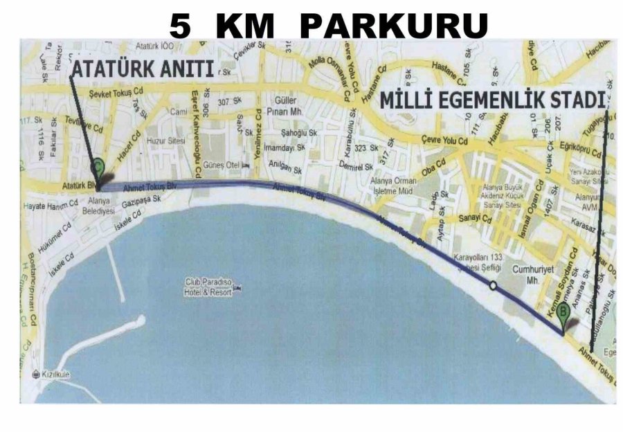23. Alanya Atatürk Halk Koşusu Ve Yarı Maratonu Yapılacak