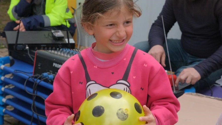 Kocasinan’dan Kardeş Belediye Türkoğlu’nda Çocuklar İçin Sokak Oyunları Şenliği