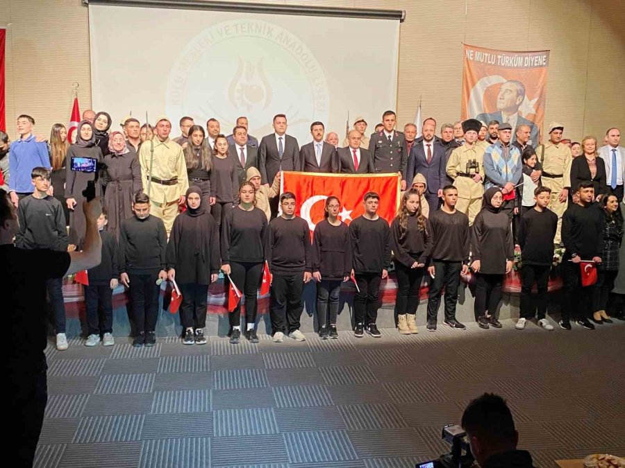 Kulu’da 18 Mart Şehitleri Anma Programı Düzenlendi