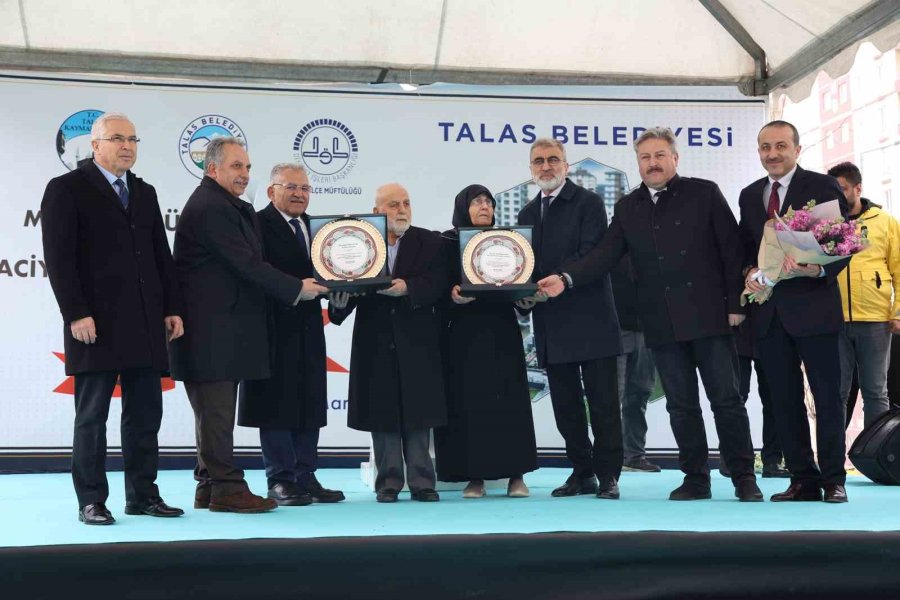 Talas Büyükperdah Camii Yoğun Katılımla Açıldı