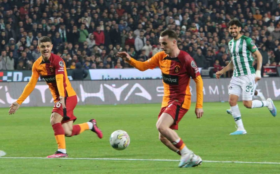 Spor Toto Süper Lig: Konyaspor: 0 - Galatasaray: 1 (ilk Yarı)