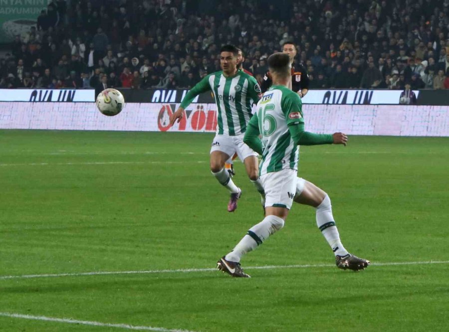 Spor Toto Süper Lig: Konyaspor: 2 - Galatasaray: 1 (maç Sonucu)