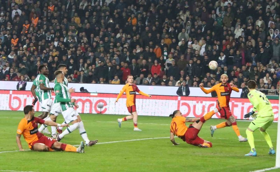 Spor Toto Süper Lig: Konyaspor: 2 - Galatasaray: 1 (maç Sonucu)