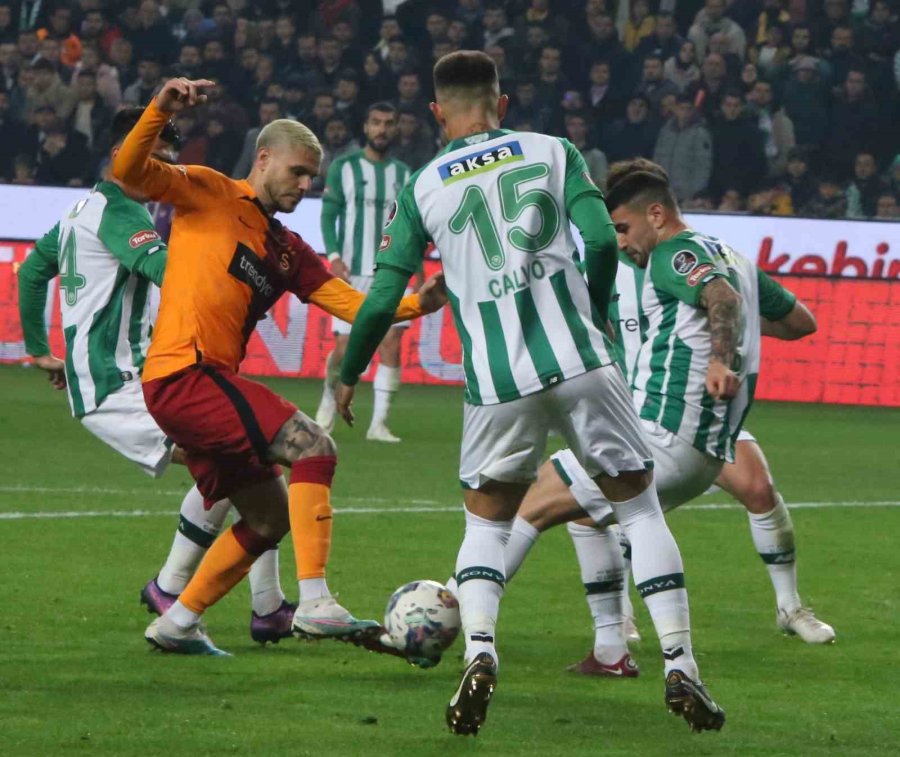 Spor Toto Süper Lig: Konyaspor: 2 - Galatasaray: 1 (maç Sonucu)