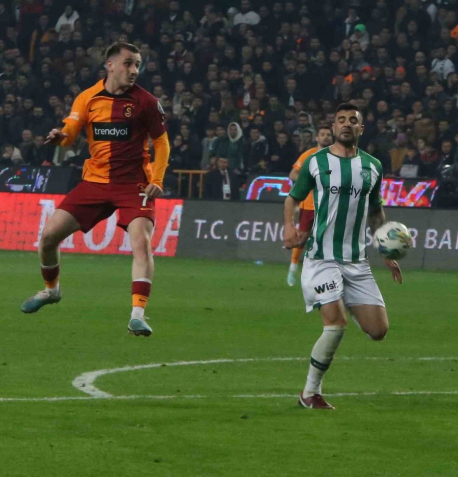 Spor Toto Süper Lig: Konyaspor: 2 - Galatasaray: 1 (maç Sonucu)