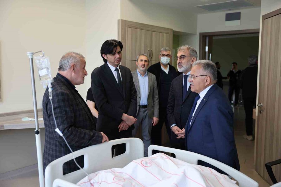 Büyükkılıç Ve Yıldız’dan Depremzedelere Ziyaret