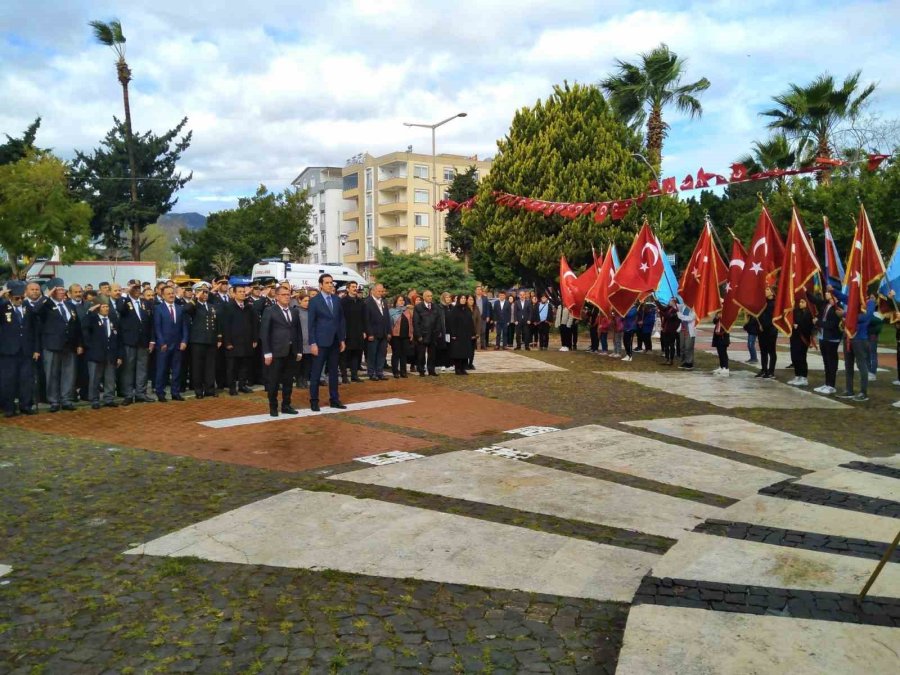 Bozyazı’da 18 Mart Şehitleri Törenle Anıldı