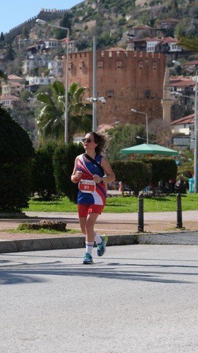 23. Alanya Atatürk Halk Koşusu Ve Yarı Maratonu Tamamlandı
