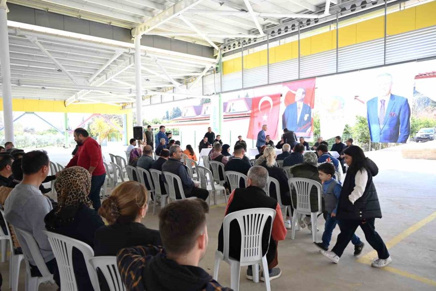 Çamyuva Kapalı Pazar Yerinin Kuraları Çekildi