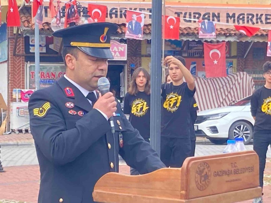 Gazipaşa’da 18 Mart Şehitleri Anma Günü Töreni