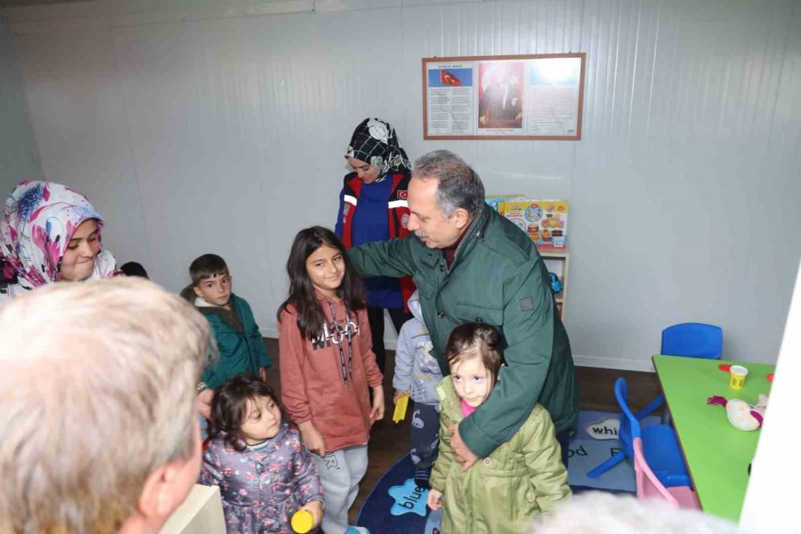 Talas Elbistan’a Konteyner Kent Kurdu