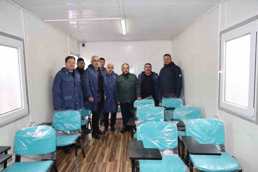 Talas Elbistan’a Konteyner Kent Kurdu