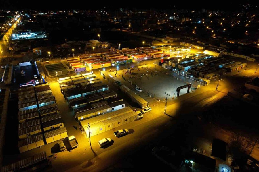 Talas Elbistan’a Konteyner Kent Kurdu