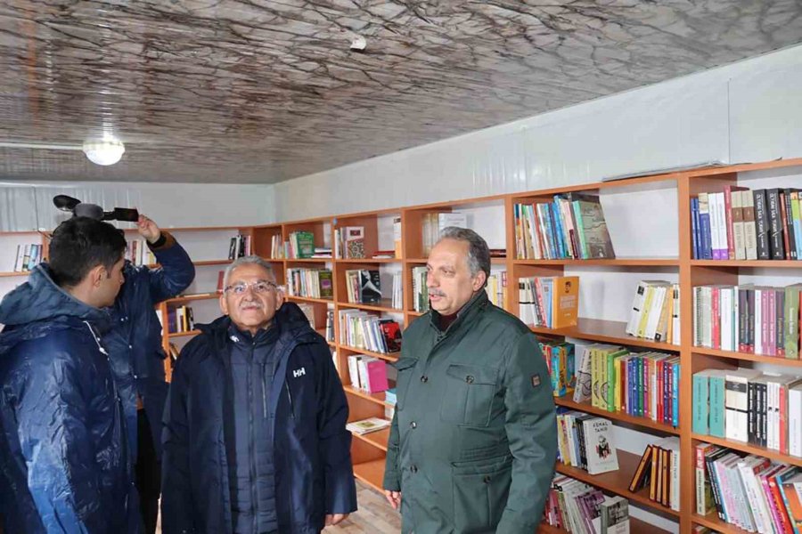 Talas Elbistan’a Konteyner Kent Kurdu