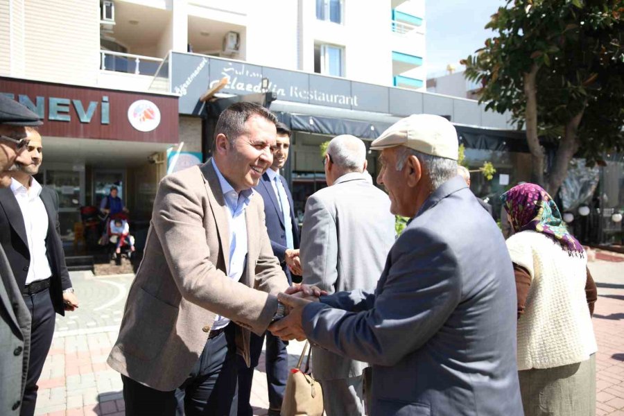 Alanya Belediyesi Yaşlıları Yemekte Ağırladı