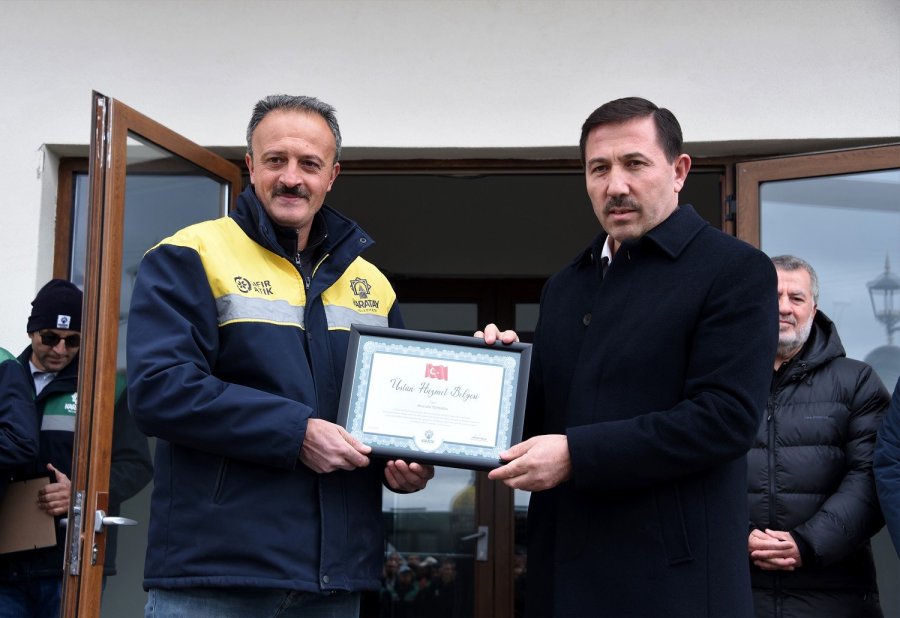 Karatay Belediyesinden Hatay’da Görev Yapan Personele Teşekkür