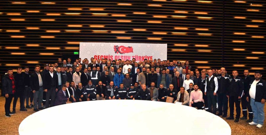 Selçuklu Belediyesinden Afet Bölgesinde Görev Alan Personele Vefa