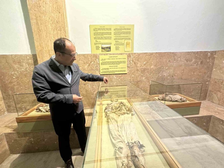 Bin Yıllık Mumyalar, Ziyaretçilerin İlgisini Çekiyor