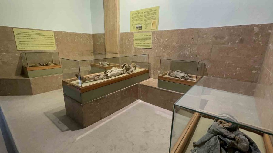 Bin Yıllık Mumyalar, Ziyaretçilerin İlgisini Çekiyor