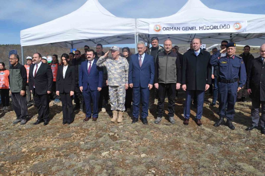 İnönü’de 2 Bin Fidan Dikilerek 6 Şubat Deprem Şehitleri Ormanı Oluşturuldu