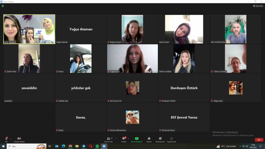 Tepebaşı İklim Sözcüleri Eğitimlere Devam Ediyor