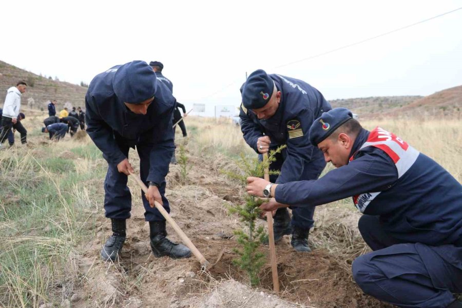 Depremde Hayatını Kaybedenler Aksaray’da Fidan Dikilerek Anıldı