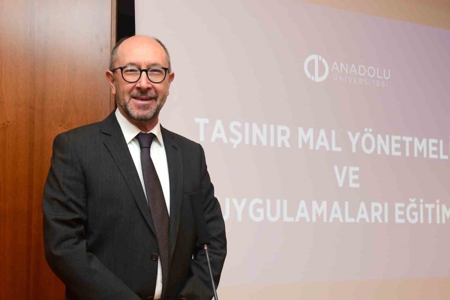 Anadolu Üniversitesinde “taşınır Mal Yönetmeliği Ve Uygulamaları” Eğitimi Düzenlendi