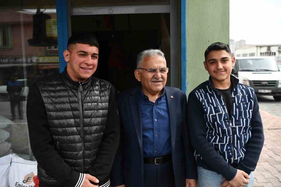 Başkan Büyükkılıç’tan Doğu Garajı Esnafına Ziyaret