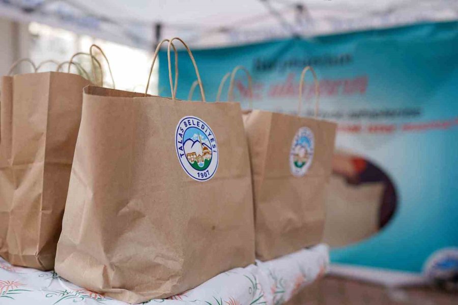 Talas’ta ‘biz Pişirelim Siz Ulaştırın’ Bu Yıl Da Devam Ediyor