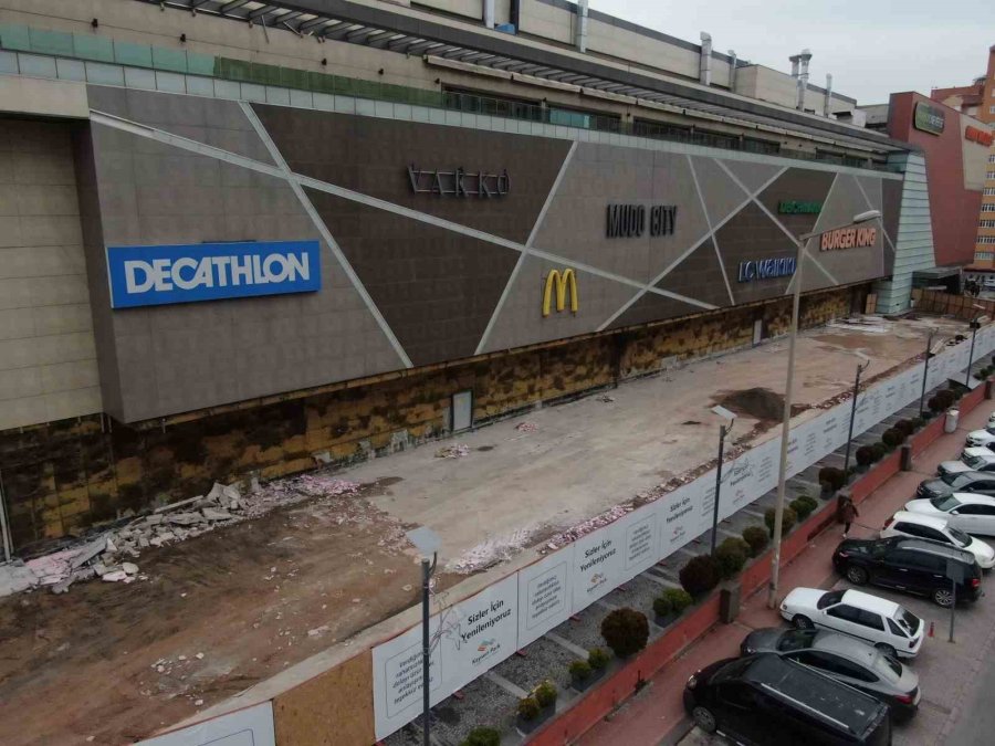 Kayseripark’taki Kaçak İnşaat Havadan Görüntülendi