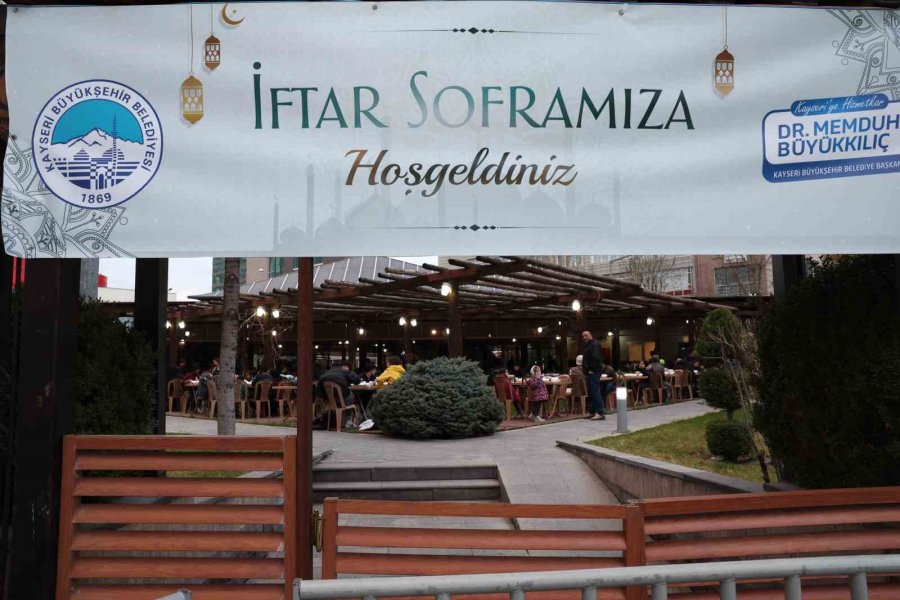 Büyükkılıç: "hem Kayseri’de Hem De Kahramanmaraş’ta İftar Sofralarımıza Buluşuyoruz"