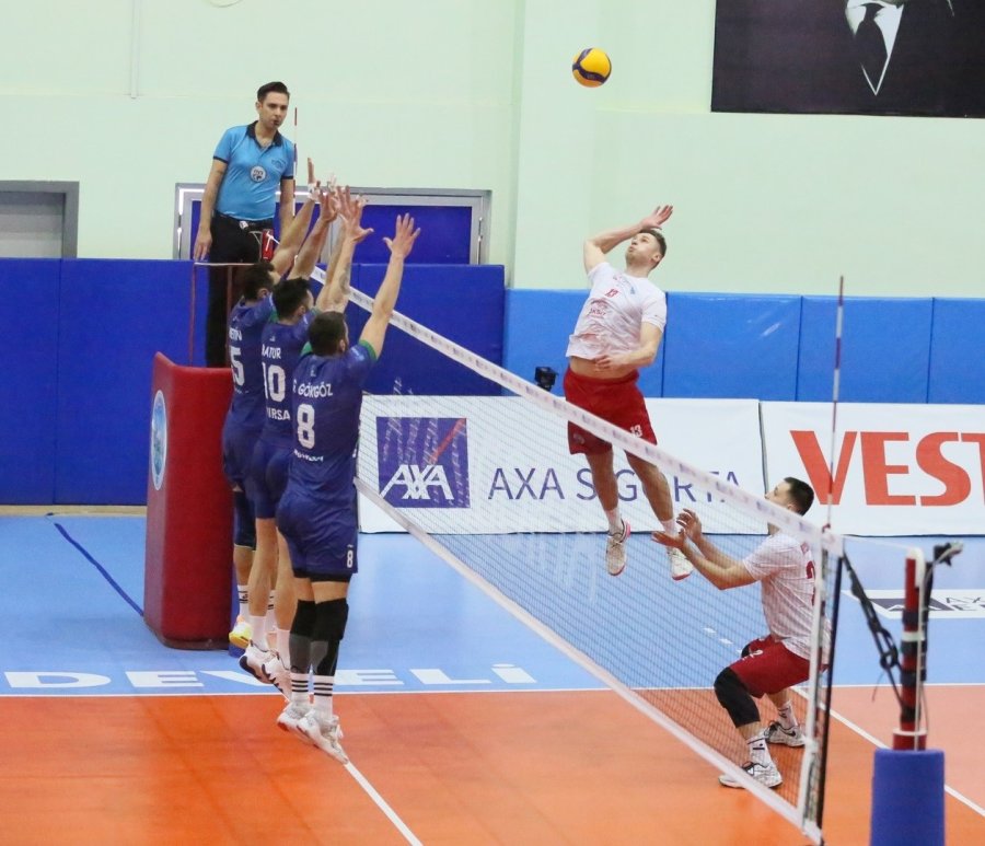 Efeler Ligi 24. Hafta: Develi Belediyespor: 1-arkasspor: 3