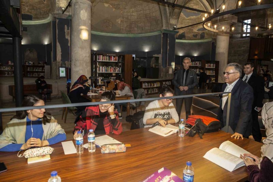 Başkan Büyükkılıç: “kütüphanelerimizi Kayseri’de Geleceğe Miras Bırakıyoruz”