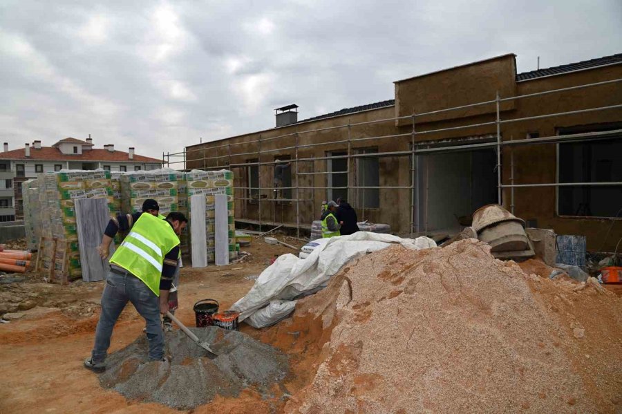 Ardıçlı Sağlık Ve Sosyal Tesisi’nin Yapımı Sürüyor